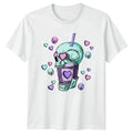 Pastel Goth Valentines Skull Love Gothic Aesthetic Valentines Day Gift Unisex , , , Long Sleeve Tee