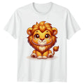 Cute Lion Cub Lions Animals Mens Womens Tee Graphic Unisex Top Unisex , , , Long Sleeve Tee