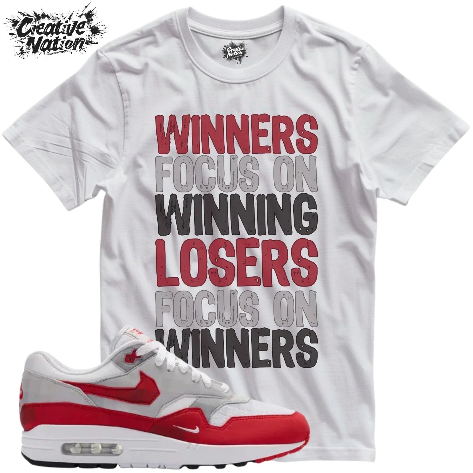 Shirt To Match Air Max 1 .SWOOSH Low Poly White Unisex Tee Gym Shirt Unisex , , , Long Sleeve Tee
