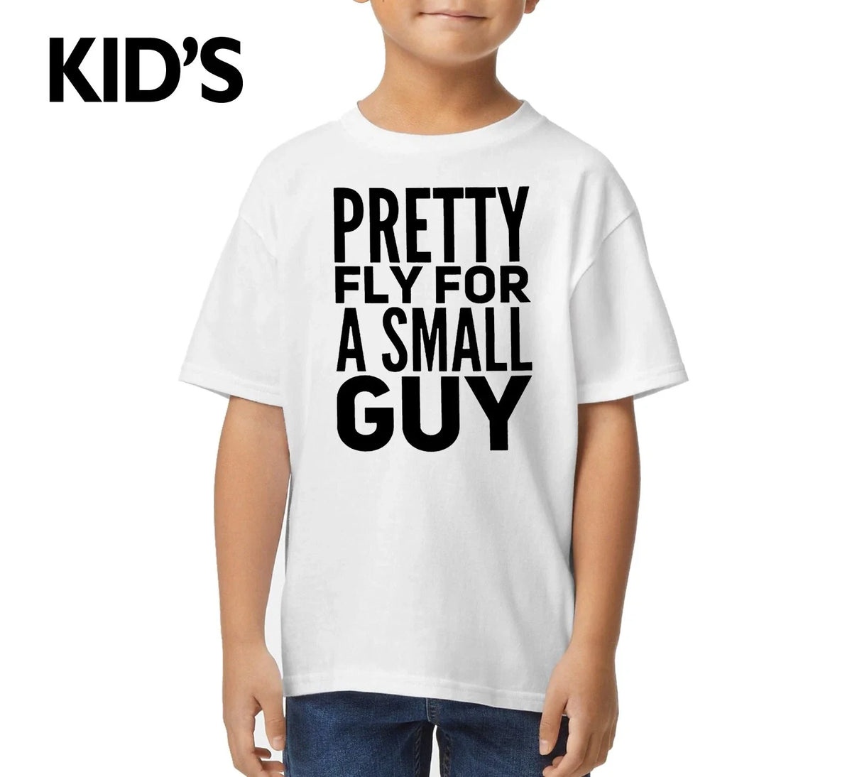 PRETTY FLY FOR A SMALL GUY Cute Children Funny Unisex , , , Long Sleeve Tee