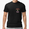 Jesus Loves You T Shirt Christian Minimalist Small Print Tee Unisex 100% Cotton Unisex , , , Long Sleeve Tee