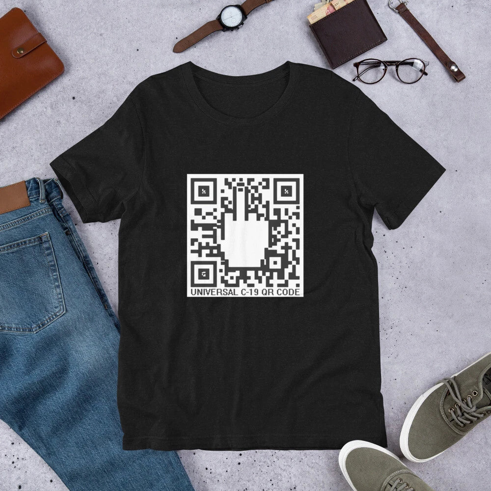 QR Code Short-Sleeve Unisex Unisex , , , Long Sleeve Tee