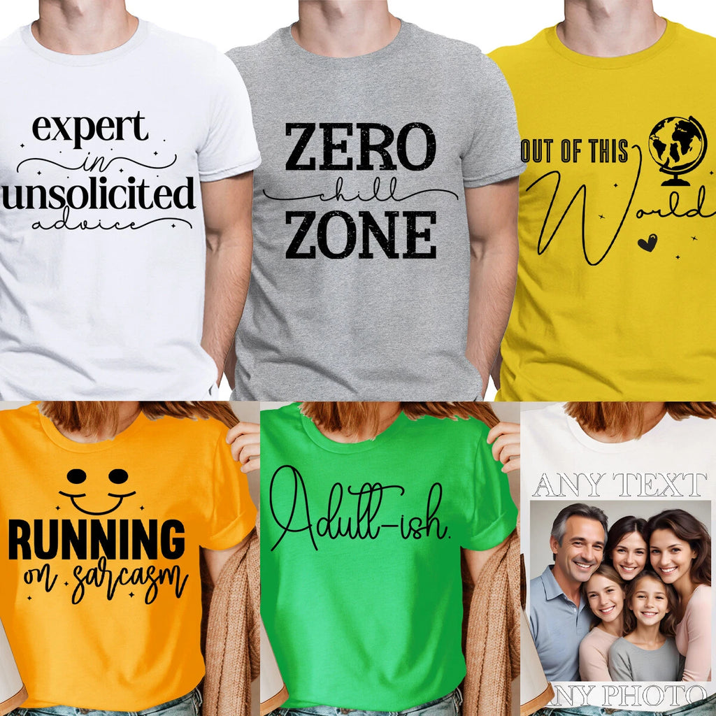 Funny Quotes T-Shirts Inspirational Humor Memes Jokes Unisex Mens & Womens Tee#1