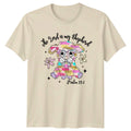 Cute Glitter Lamb With Heart Womens Pastel Farm Animal Birthday Unisex , , , Long Sleeve Tee