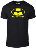 Buttman - T Shirt Funny Banter Movies Girls thong Bum Butt Cool Fashion Unisex , , , Long Sleeve Tee
