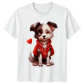Cute Dog Dogs Animals Mens Womens Tee Graphic Unisex Top Unisex , , , Long Sleeve Tee