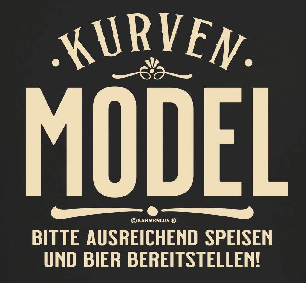 Men's T-Shirts Curve Model Funny Men's Gifts Quote Shirts Birthday
