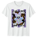 Cute Iridescent Ghost Halloween Spooky Kawaii Halloween Halloween Unisex , , , Long Sleeve Tee