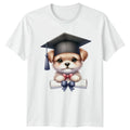 Cute Puppy Graduation Puppy Dogs 2026 Graduation Gift For Him And Her Unisex , , , Long Sleeve Tee