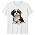 Cute Watercolor Havanese Dog Breed Art Birthday Gift For Him And Her Unisex , , , Long Sleeve Tee