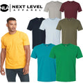 Next Level Apparel Unisex Cotton Plain Crew Neck Short Sleeves Tee 3600 Unisex , , , Long Sleeve Tee