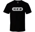 Heb Grocery Store Company Logo Vintage Grunge Look T Shirt Unisex , , , Long Sleeve Tee