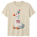 Party Goose , Cute Animal Tee, Goose Pun Apparel Unisex , , , Long Sleeve Tee