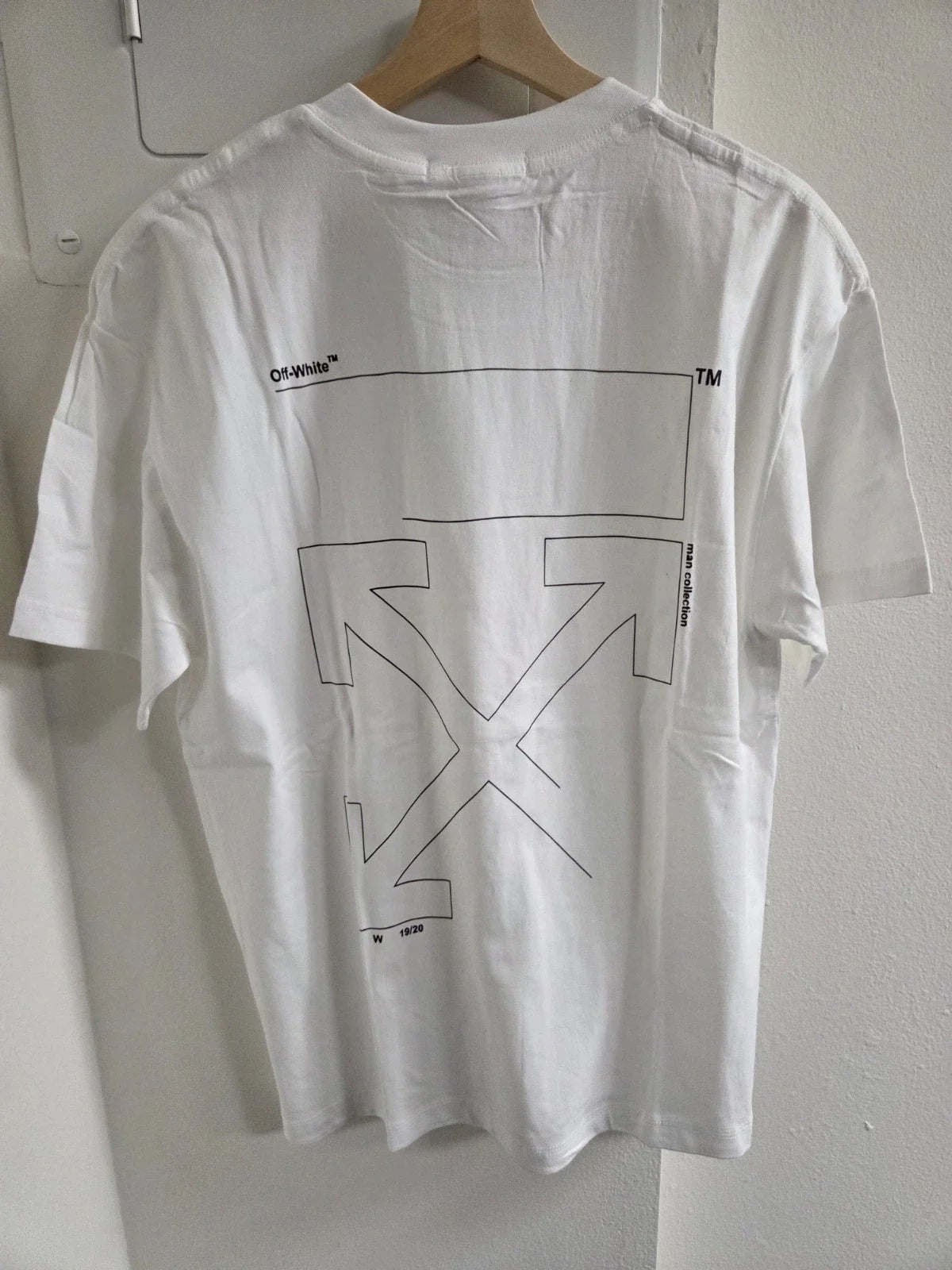 2020 Fall Winter Arrows Off Wht White Cotton Regular Fit S/M/L/XL T62 Unisex , , , Long Sleeve Tee