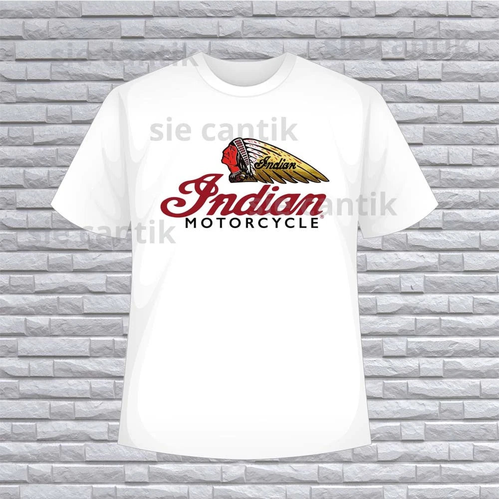 Indian Motorcycles Logo American T-Shirt Funny Size S to 5XL