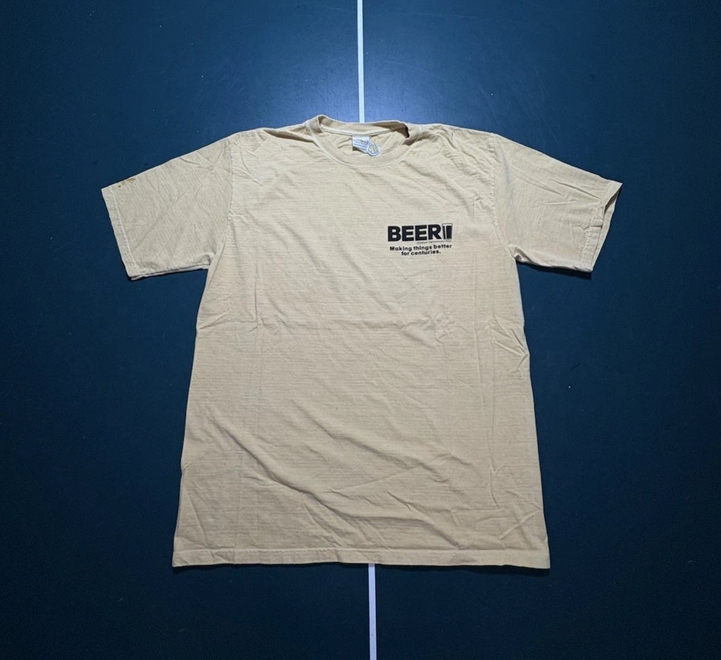 Crazy Shirts Beer Dyed T Shirt Men's L Beer Making Things Better for Centuries
