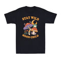 Stay Wild Moon Child Funny Mushroom Frog Aesthetic Nature Lover Men's Unisex , , , Long Sleeve Tee