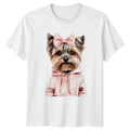 Watercolor Yorkshire Terrier Dog Womens Yorkie Mom Pet Lover Unisex , , , Long Sleeve Tee