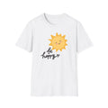Smiling Sun Be Happy | Cute Sunshine Graphic Unisex , , , Long Sleeve Tee