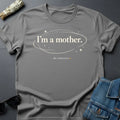 "I’m a Mother." - Minimalist Cosmic Inspirational Tee by Unisex , , , Long Sleeve Tee