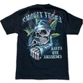 Vintage Alstyle Smokin Yessa Skull Tee Mens L Punk Grunge Goth Biker Heavy Metal Unisex , , , Long Sleeve Tee