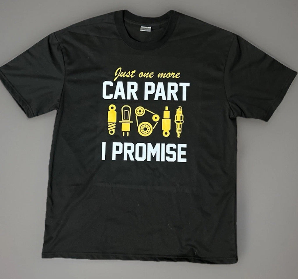 Funny Mechanic Gifts Shirt car Quotes T-shirt Automotive Repair Just One More