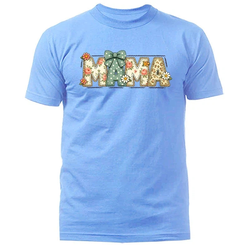 Mama Floral Shirt Cute Mom Gift Mother's Day Gift Unisex Unisex , , , Long Sleeve Tee