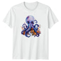 Cute Octopus Pumpkin Underwater Halloween Gift For Him And Her Unisex , , , Long Sleeve Tee