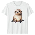 Cute Baby Sea Lion Marine Life Nature Gift For Him And Her Unisex , , , Long Sleeve Tee