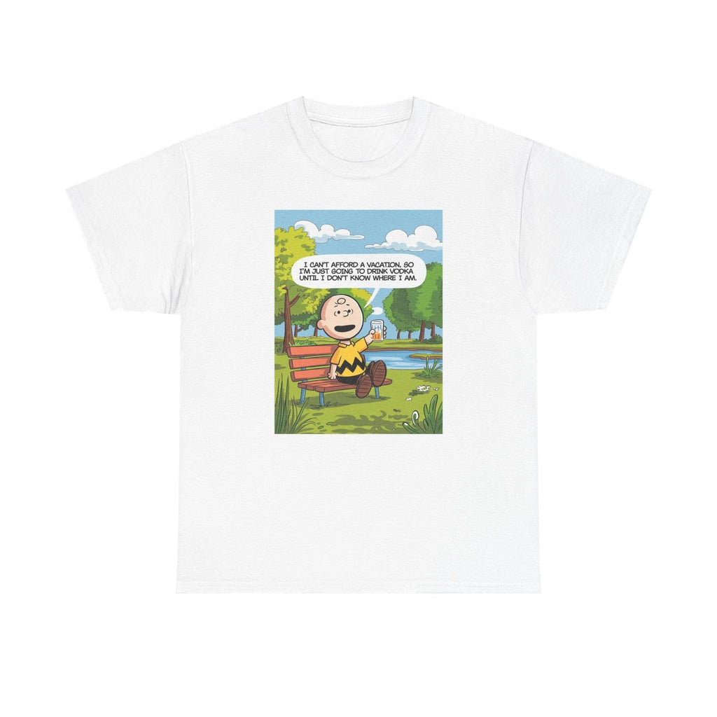 Vodka Vacation Unisex Tee, Chuck Brown Quote Shirt, Funny Drinking Tee,