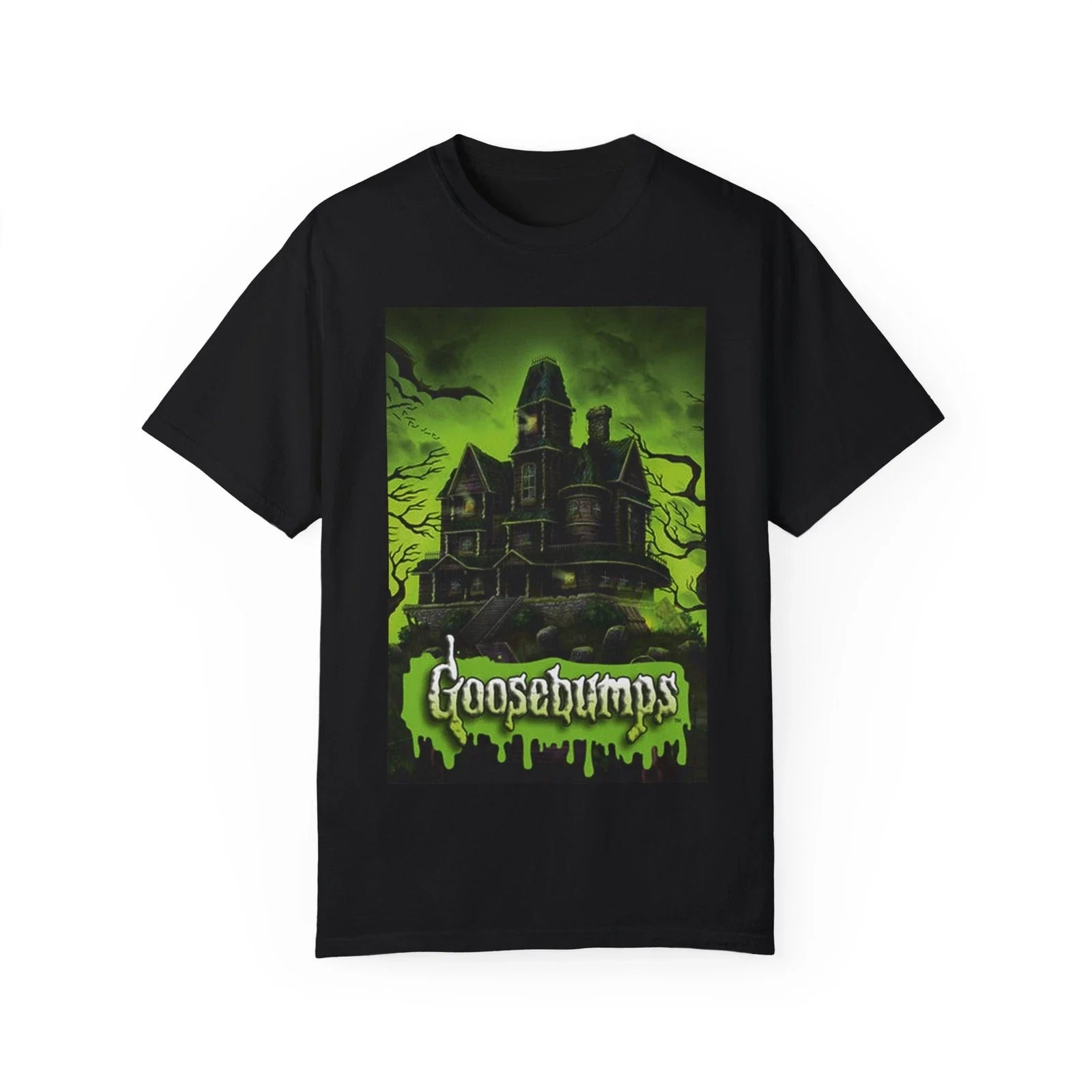 Goosebumps Unisex , Vintage Tee, Cool Graphic Top Unisex , , , Long Sleeve Tee