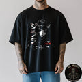Anime Goth Grunge Demon Girl Waifu Horror Alt Aesthetic Tee Unisex , , , Long Sleeve Tee