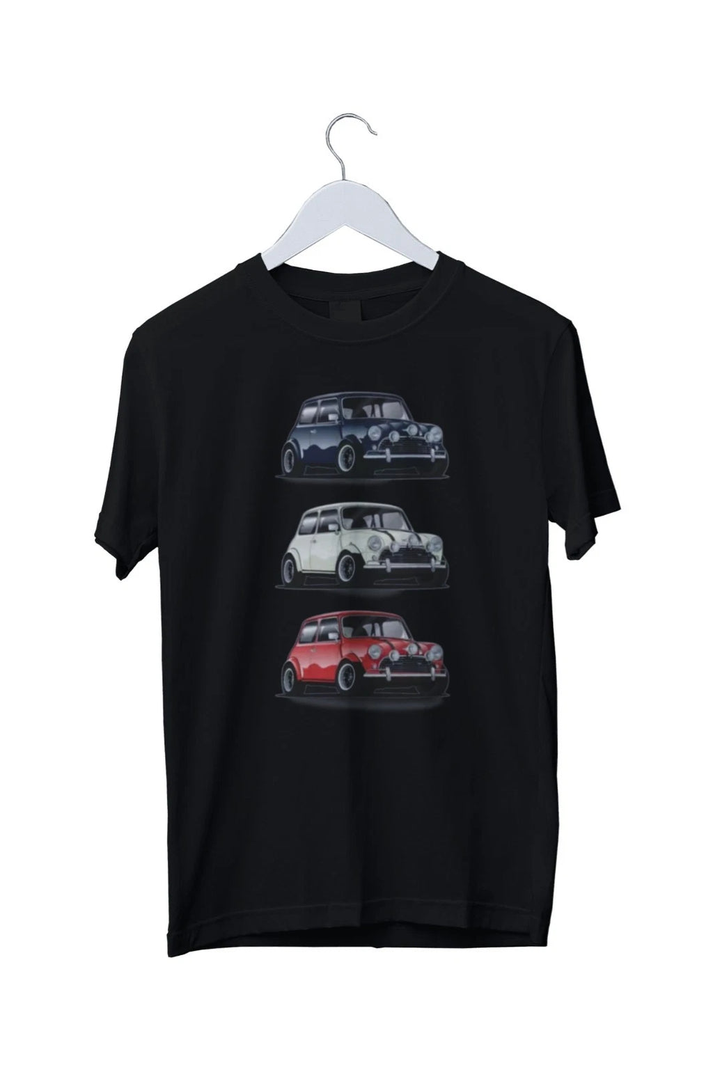 The Italian Job Trio Mini Cooper Graphic Print T-Shirt S M L XL 2 3 4 XL