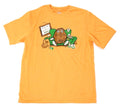 Zero-K Potato Irish Fair novelty men's t-shirt gold size L short sleeve Zorrel