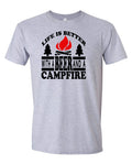 LIFE IS BETTER WITH A BEER AND A CAMPFIRE Tee