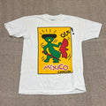Vintage Keith Haring Shirt Mens XL White 1990s Mexico Cancun Tourist Unisex , , , Long Sleeve Tee