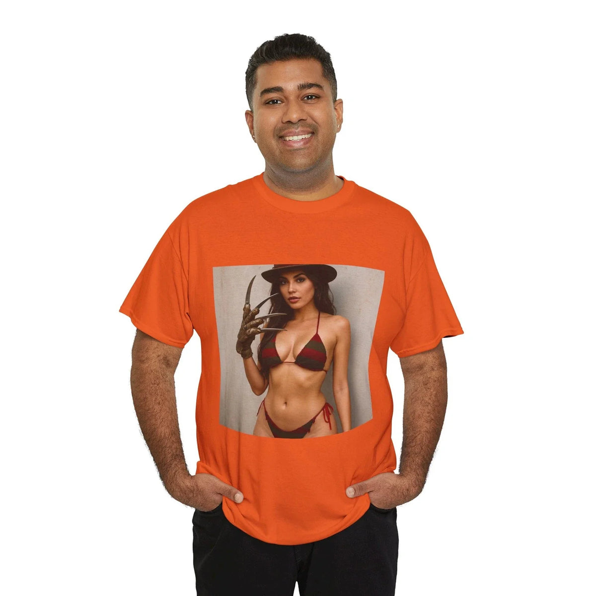 Sexy Female Freddy Krueger Unisex Tee Horror Halloween Nightmare On Elm Unisex , , , Long Sleeve Tee