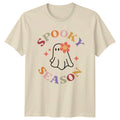 Spooky Season Womens Cute Ghost Halloween Halloween Gift For Her Unisex , , , Long Sleeve Tee