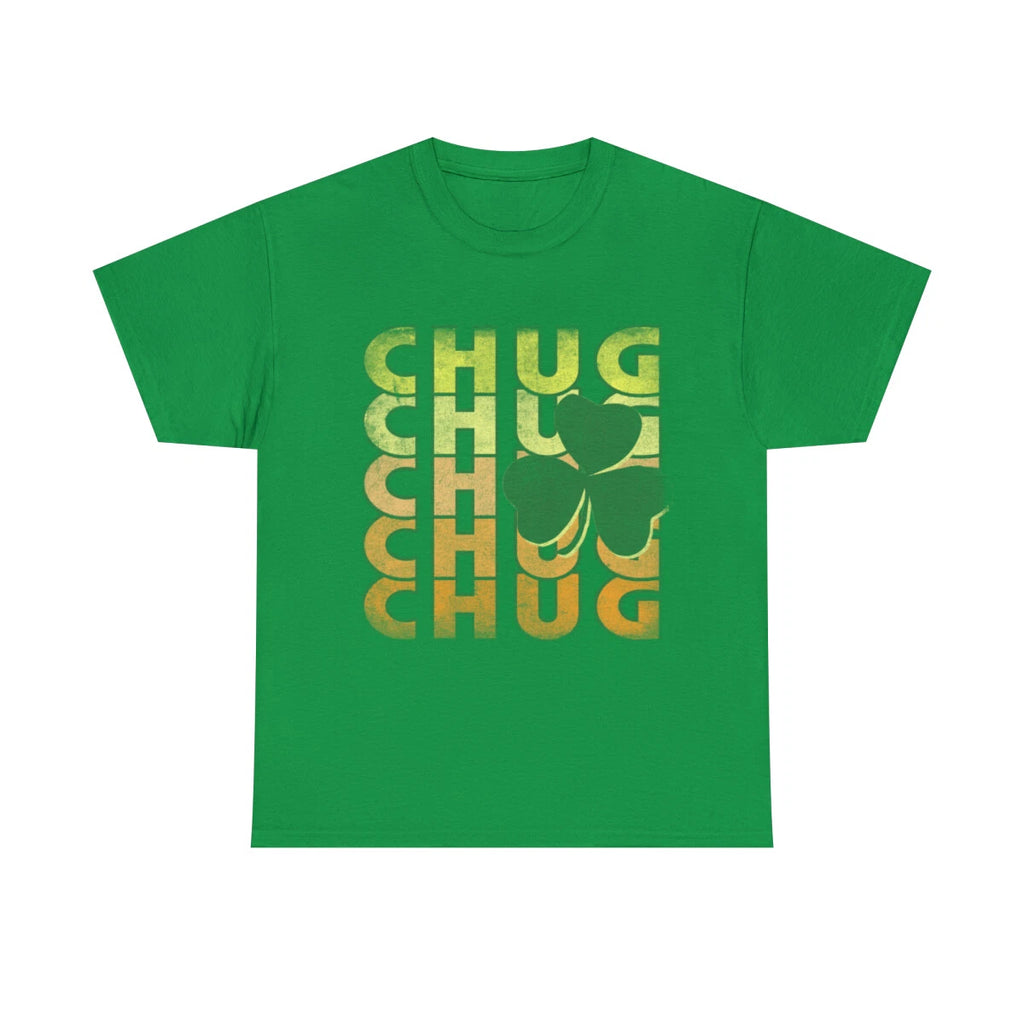 Irish Chug Retro Graphic Tee Shirt