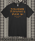 Retro Tiki Art Tee T Shirt Polynesian Bar Mug Restaurant Tiburon Tommy Pier 41 Unisex , , , Long Sleeve Tee