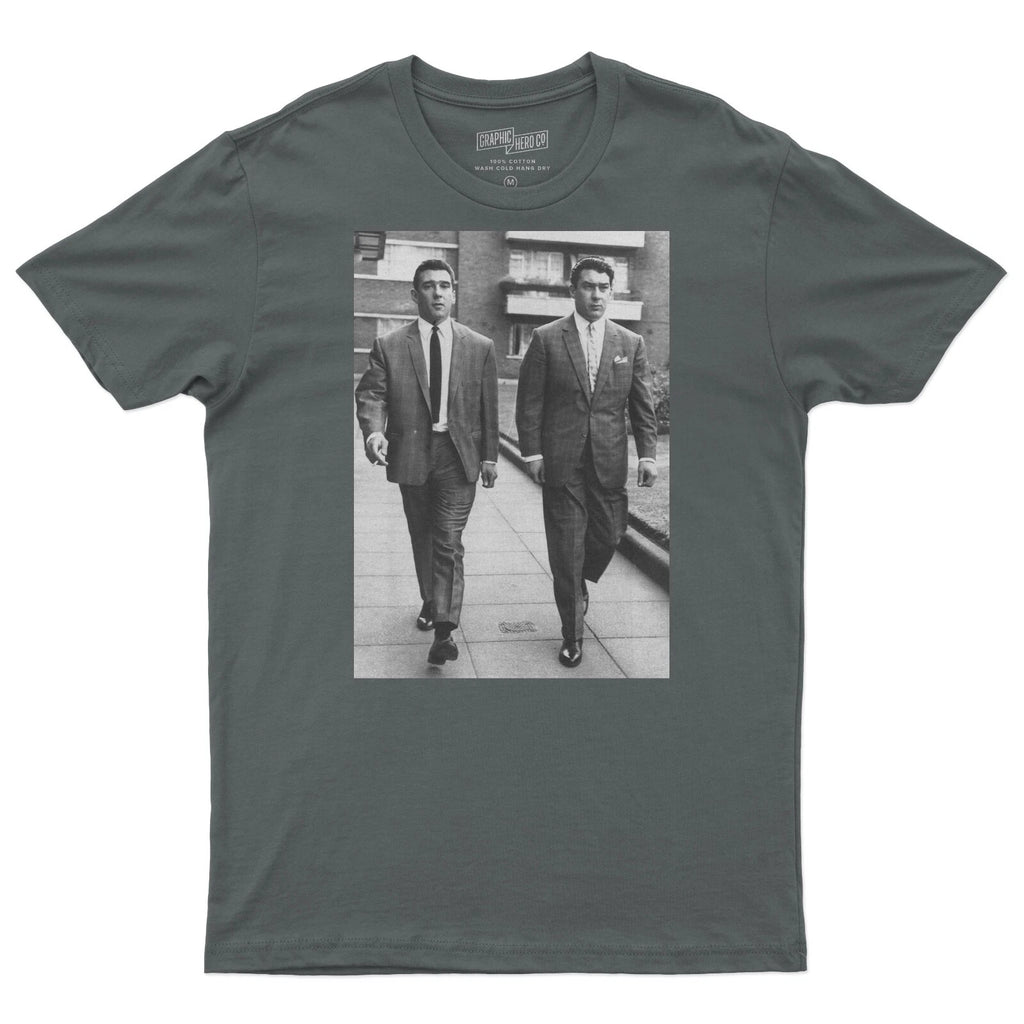 Film Movie Retro Horror Birthday Halloween Funny T Shirt For Kray Twins Fans