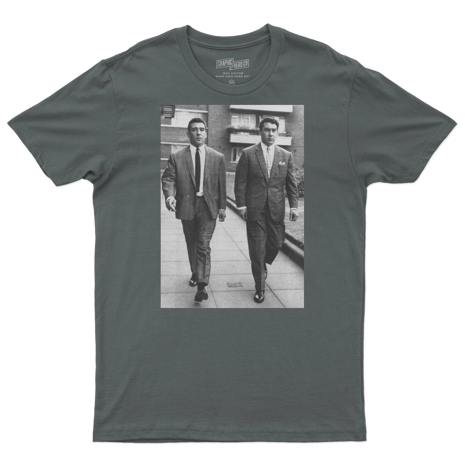 Film Movie Retro Horror Birthday Halloween Funny T Shirt For Kray Twins Fans
