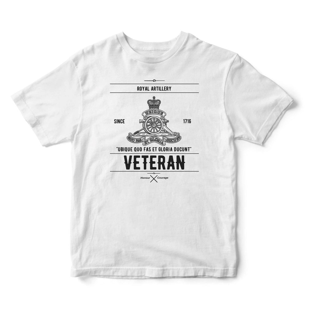 P.I.G HM British Armed Forces Royal Artillery Regiment Veteran *007* T-shirt