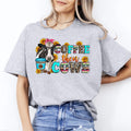 Coffee then cows T-Shirt Farmer Cow lover coffee addict Unisex tee White Sand Sp
