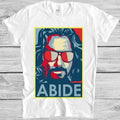 The Big Lebowski T Shirt The Dude Abide Funny Movie Cool Gift Tee M128 Unisex , , , Long Sleeve Tee
