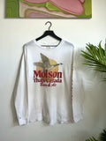 Vintage 1980s Molson Beer Promo LS Tee