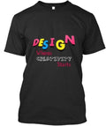 Black Creative Made in the USA Size S to 5XL Unisex , , , Long Sleeve Tee