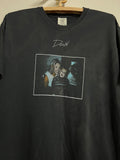 Deann Lyric T Shirt Flying Or Crying Tracklist XL Black Indie Tee Unisex , , , Long Sleeve Tee