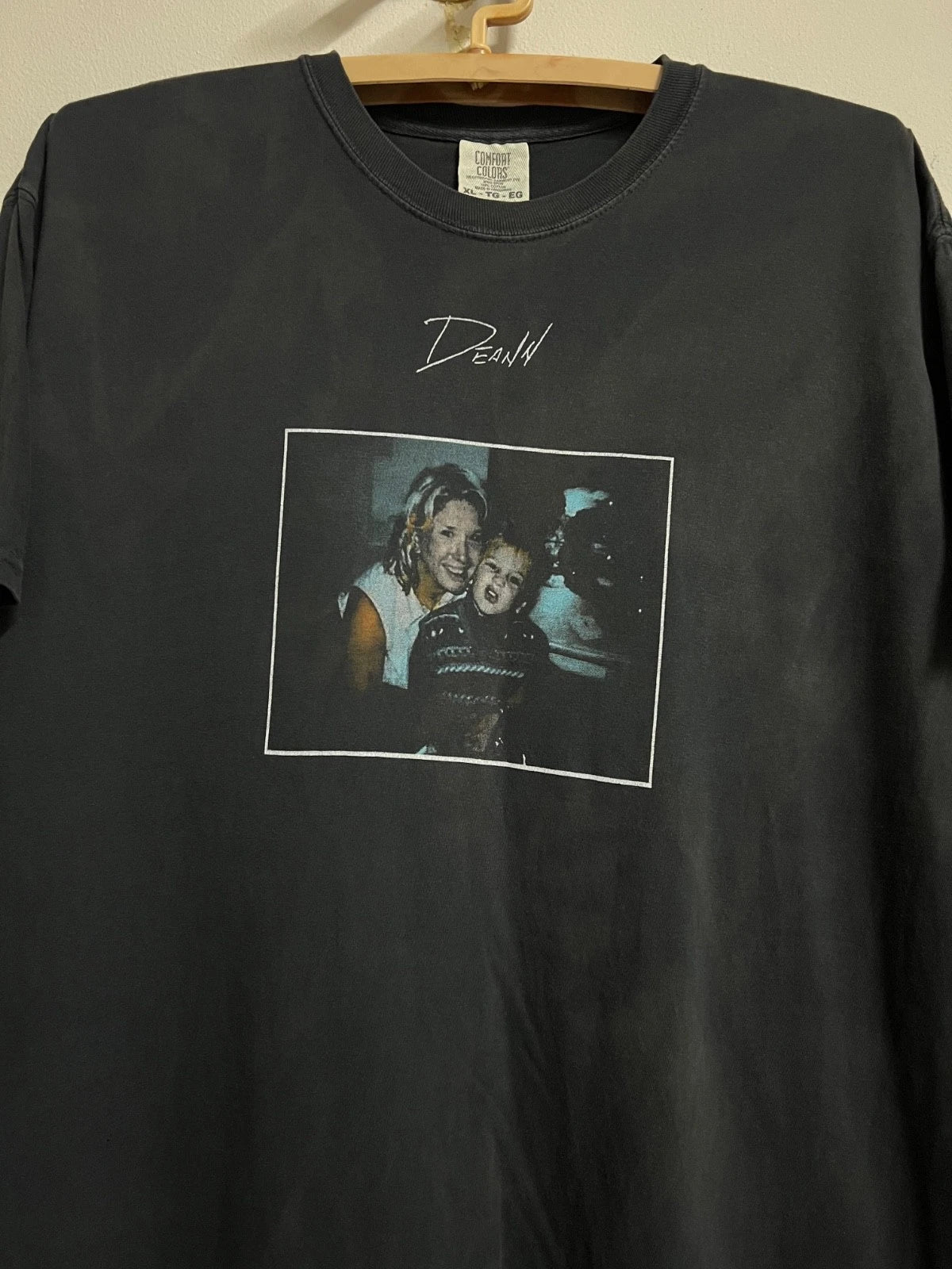 Deann Lyric T Shirt Flying Or Crying Tracklist XL Black Indie Tee Unisex , , , Long Sleeve Tee