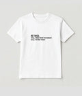 RE-TIRED Funny Quote | Minimalist Text Tee | Unisex Cotton Shirt Unisex , , , Long Sleeve Tee
